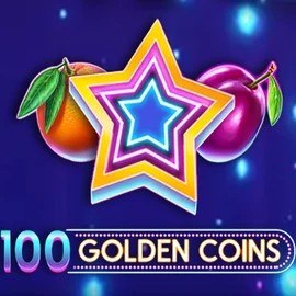 100 Golden Coins game by Amusnet Interactive – logo hosted on Lamabet Casino