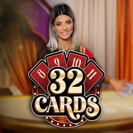 32 Cards game by Ezugi – logo hosted on Lamabet Casino