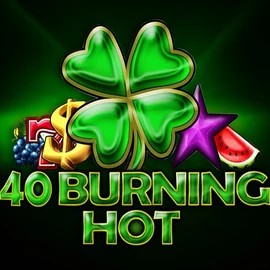 40 Burning Hot logo by Amusnet Interactive Lamabet Casino