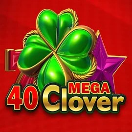 40 Mega Clover slot logo by Amusnet Interactive at Lamabet Casino