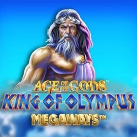 Age Of The Gods: King of Olympus Megaways game by Origins – logo hosted on Lamabet Casino