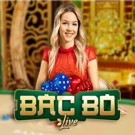 Bac Bo slot logo by Evolution at Lamabet Casino