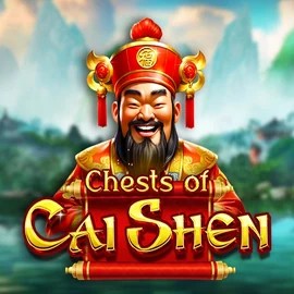 Chests of Cai Shen online game logo by Pragmatic Play on lamabets.net