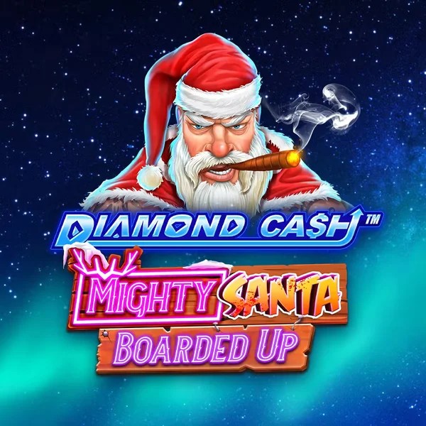 Diamond Cash Mighty Santa Boarded Up logo – Slots by Greentube at Lamabet Casino