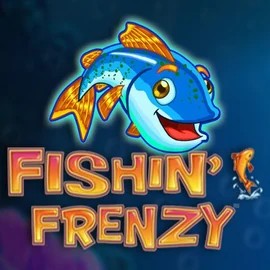 Fishin Frenzy logo by Blueprint Gaming at Lamabet Casino