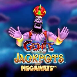 Genie Jackpots Megaways logo – Jackpots by Blueprint Gaming at Lamabet Casino