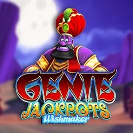 Genie Jackpots Wishmaker logo by Blueprint Gaming at Lamabet Casino
