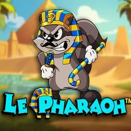 Slots logo of Le Pharaoh from Hacksaw Gaming at Lamabet Casino