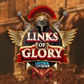 Slots logo of Links of Glory from Slingshot Studios at Lamabet Casino