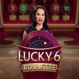 Lucky 6 Roulette slot icon by Pragmatic Play, available at Lamabet Casino