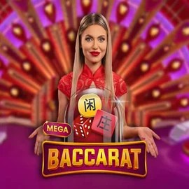 Try Mega Baccarat slot by Pragmatic Play on lamabets.net – logo image