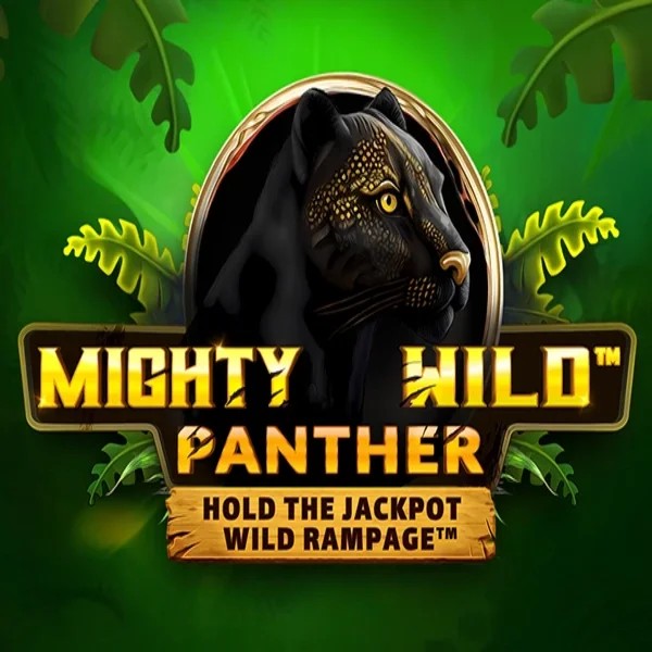 Mighty Wild Panther online game logo by Wazdan on lamabets.net