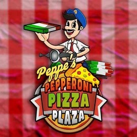 Peppe’s Pepperoni Pizza Plaza logo – Slots by Pragmatic Play at Lamabet Casino