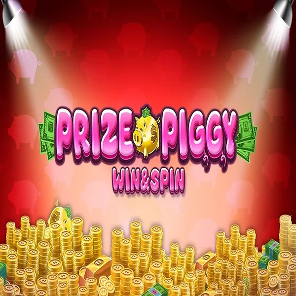 Prize Piggy Win &amp; Spin game by Inspired Gaming – logo hosted on Lamabet Casino