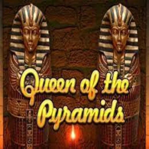 Queen of the Pyramids logo by Playtech Lamabet Casino