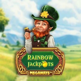 Rainbow Jackpots Megaways slot icon by Red Tiger Gaming, available at Lamabet Casino