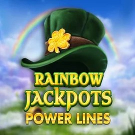 Official Jackpots logo: Rainbow Jackpots Power Lines by Red Tiger Gaming at Lamabet Casino