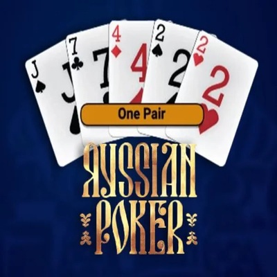 Russian Poker slot icon by OneTouch Games, available at Lamabet Casino