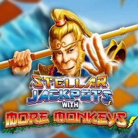 Stellar Jackpots with More Monkeys online slot from Lightning Box Game – play at lamabets.net