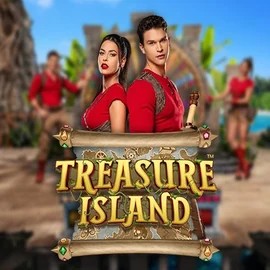 Treasure Island online game logo by Pragmatic Play on lamabets.net