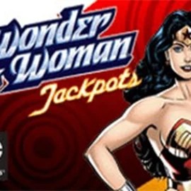 Wonder Woman Jackpots slot visual from Amaya available on lamabets.net