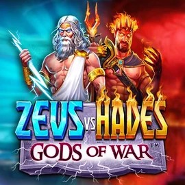 Zeus vs Hades: Gods of War online game logo by Pragmatic Play on lamabets.net